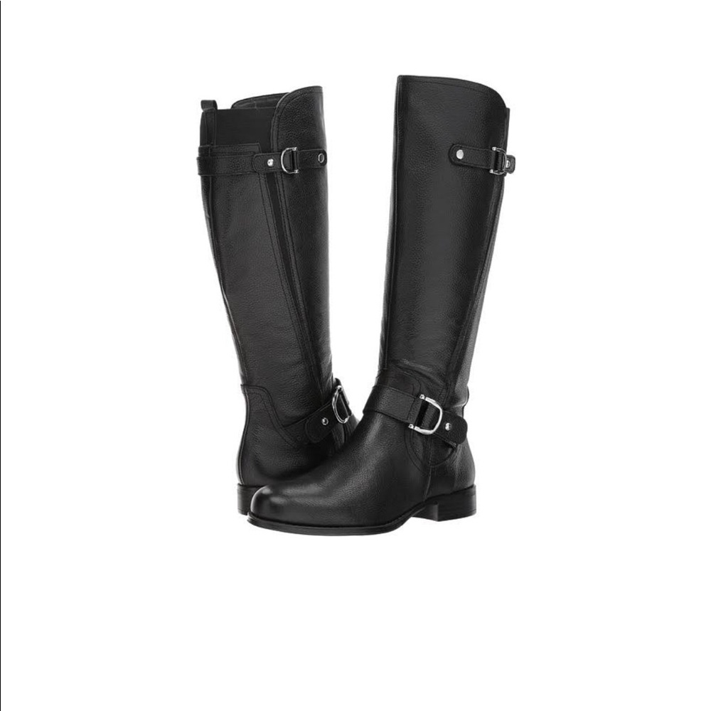 NWT Naturalizer Jenelle Wide Calf Riding Boots